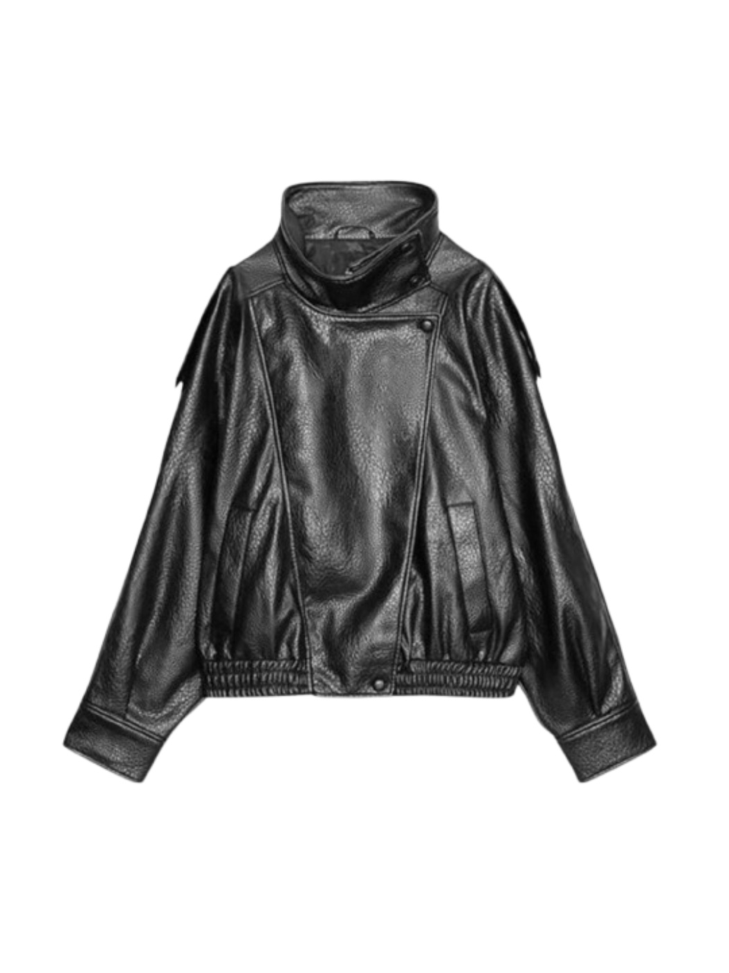 Oversized Leather Jacket
