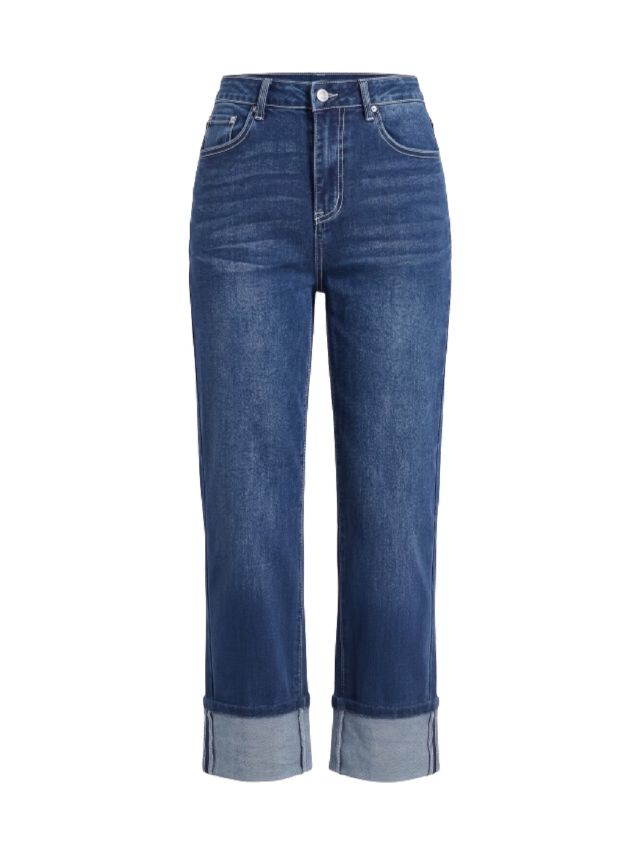 Cropped Capri Jeans