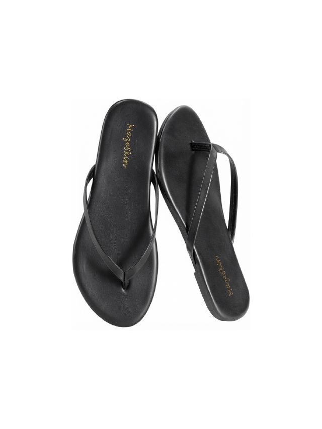 Black Flip Flops