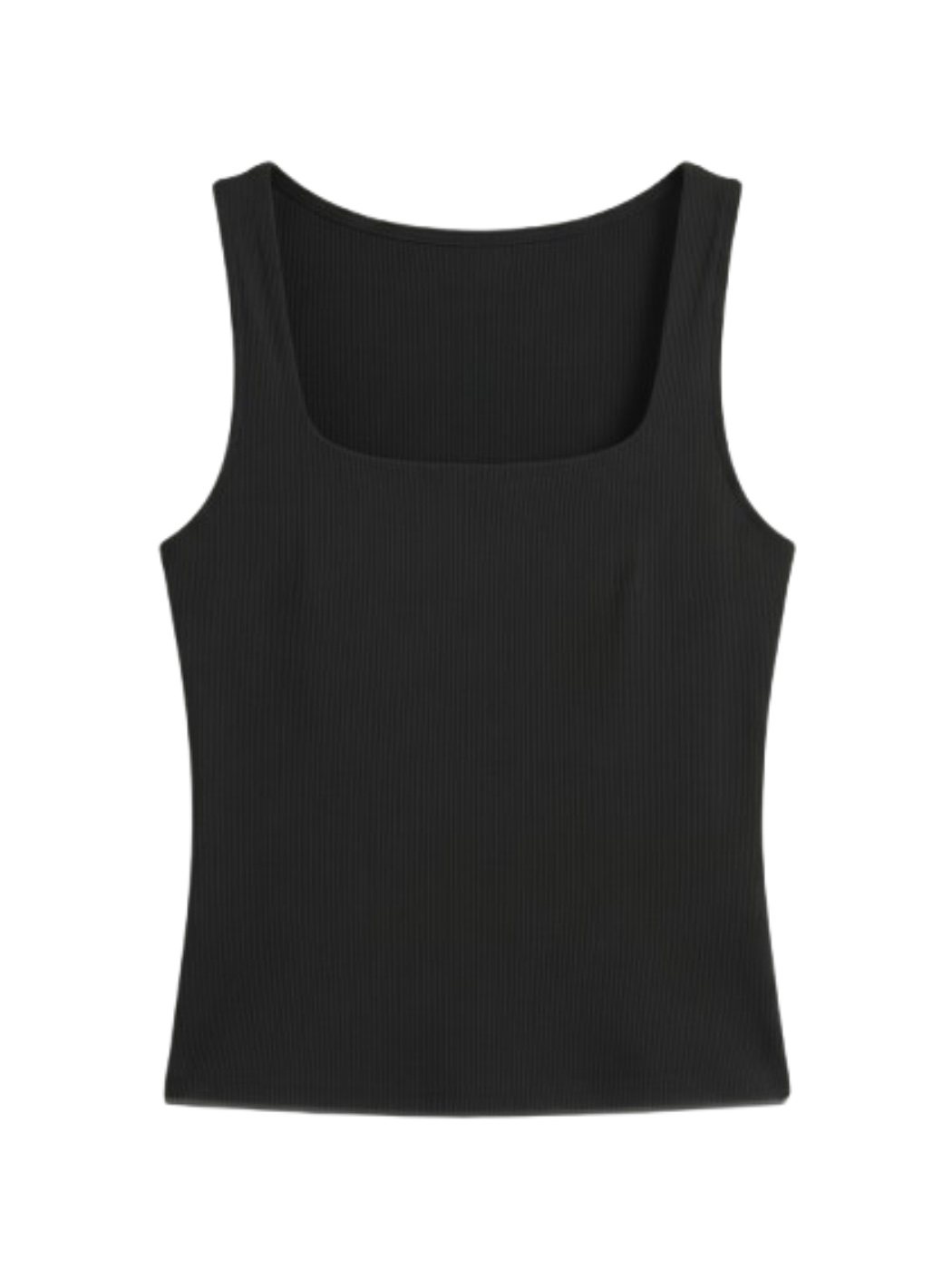Double Lined Square Neck Tank Top