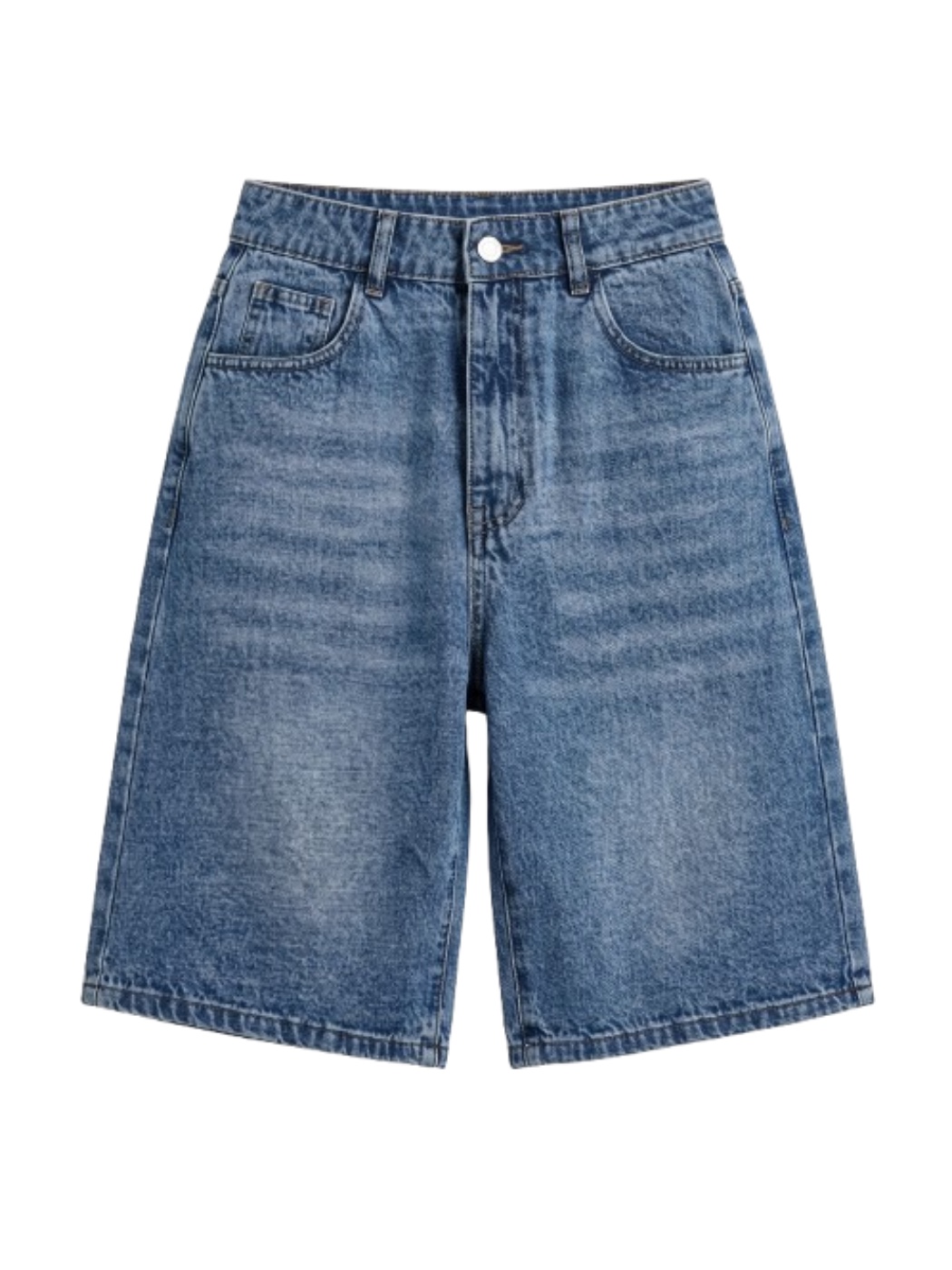 Denim Bermuda Shorts