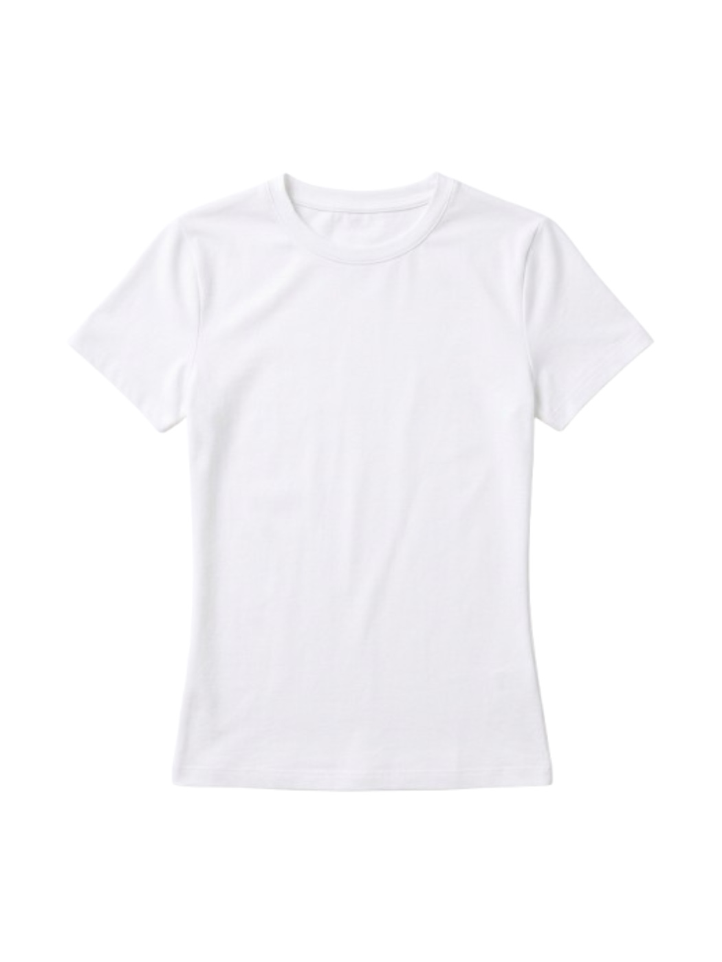 White Crew Neck T-shirt